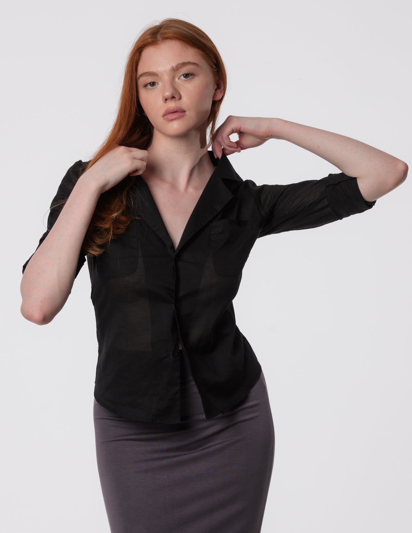 The Rachel Classic Cotton Shirt – Light & Sheer