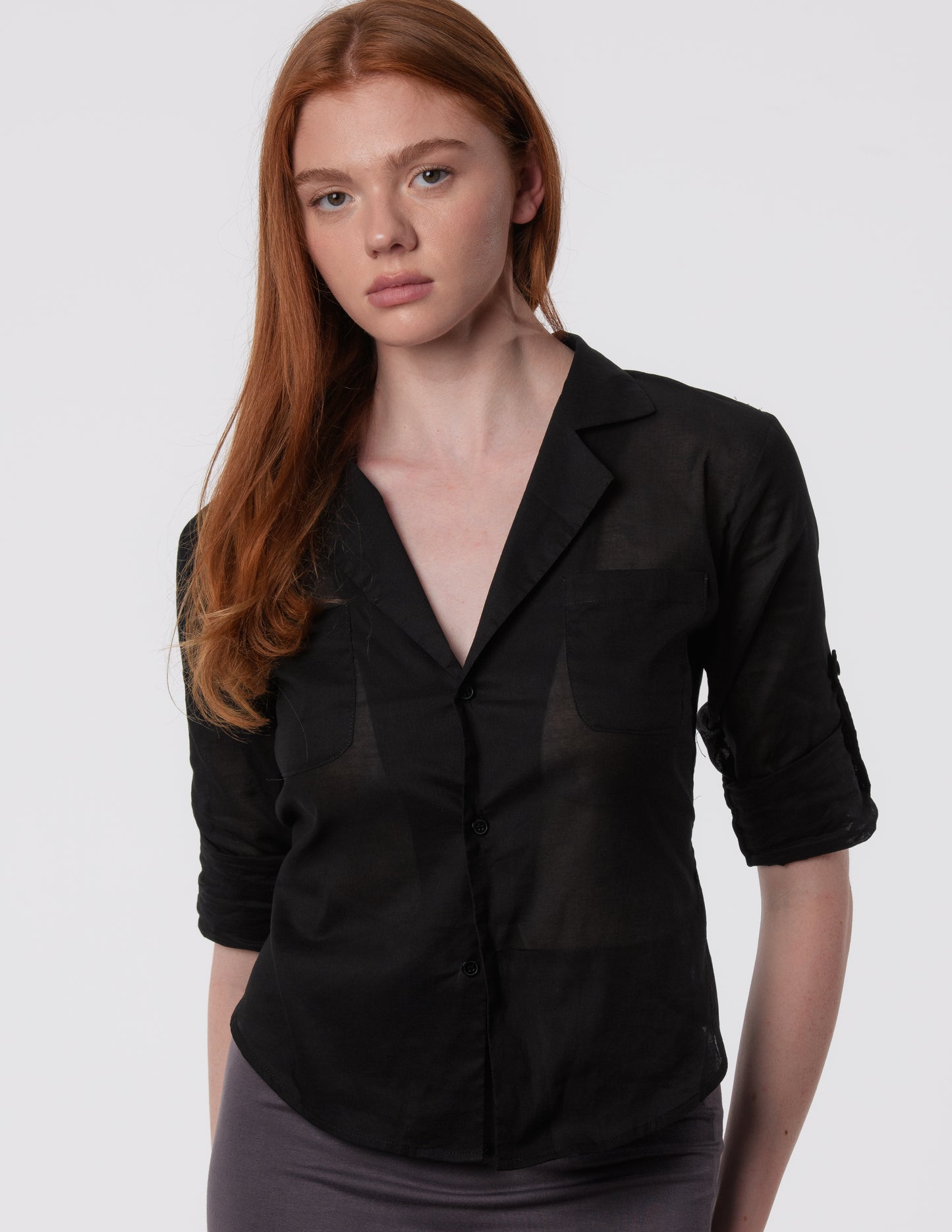 The Rachel Classic Cotton Shirt – Light & Sheer