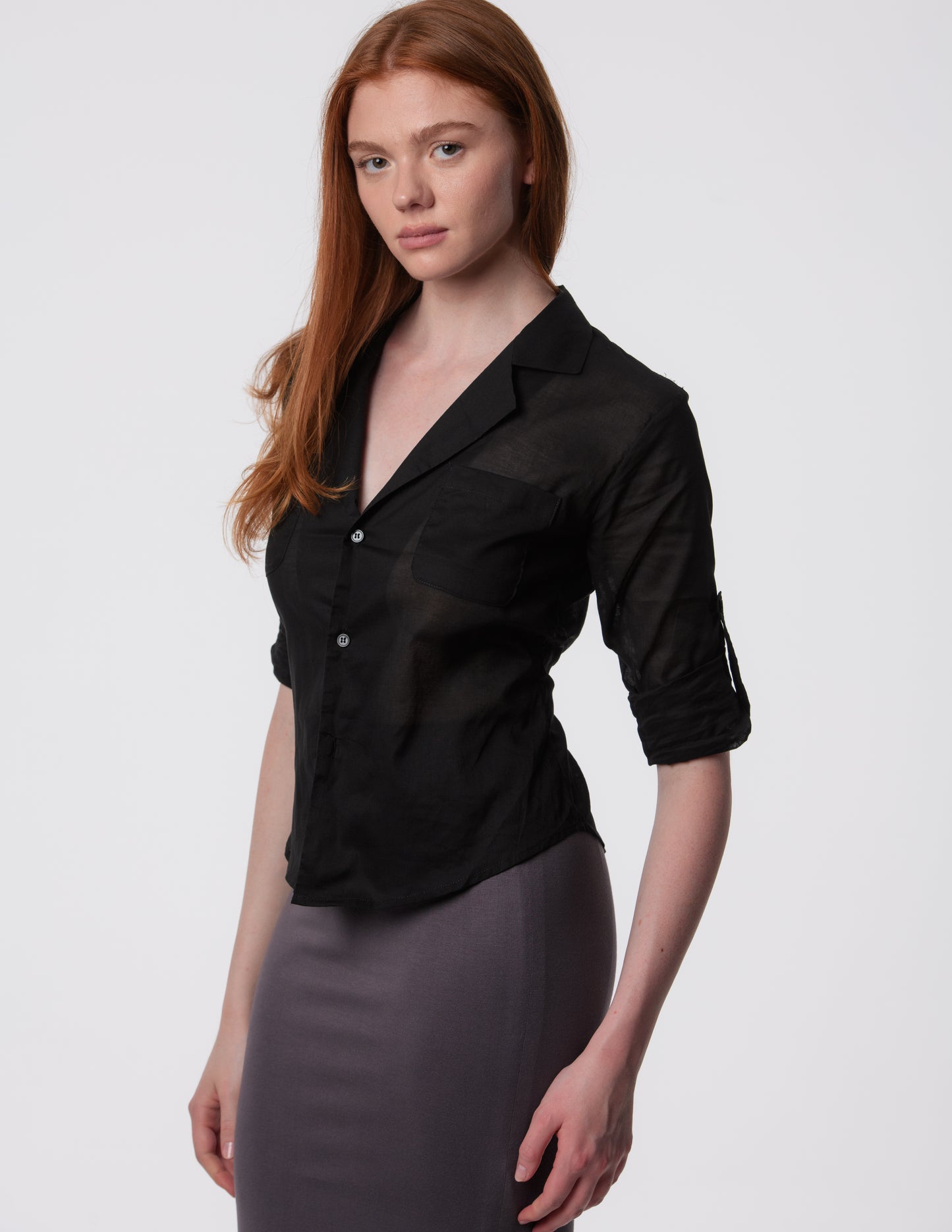 The Rachel Classic Cotton Shirt – Light & Sheer