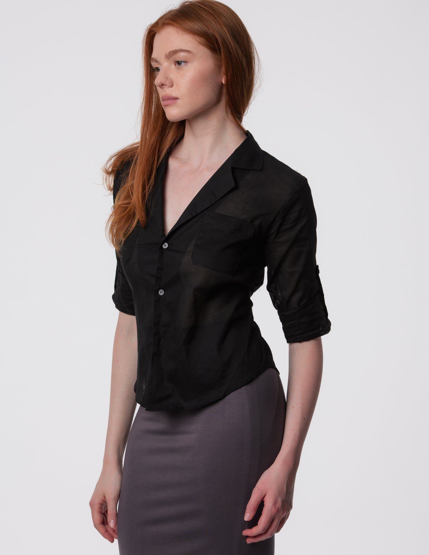 The Rachel Classic Cotton Shirt – Light & Sheer