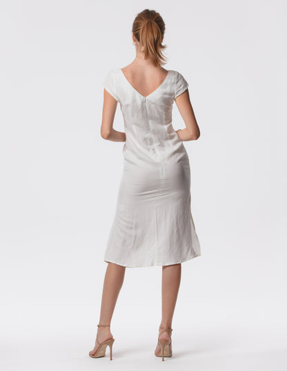 The Lily Midi - Linen midi dress