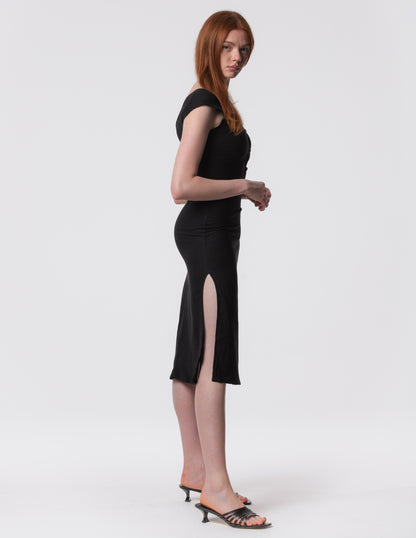 The Lily Midi - Linen midi dress