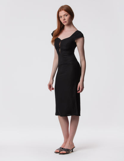 The Lily Midi - Linen midi dress