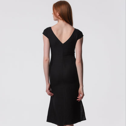 The Lily Midi - Linen midi dress